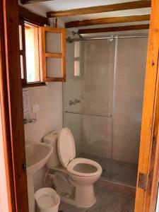 Koupelna v ubytování Hostal del Carmen