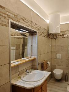 Koupelna v ubytování Dimora Dei Tre Raggi