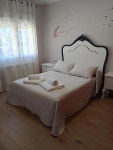 Postel nebo postele na pokoji v ubytování La Esperanza