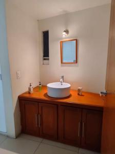 Ένα μπάνιο στο Casa Las orquídeas