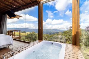 Cảnh núi rừng hoặc tầm nhìn ra núi từ nhà nghỉ dưỡng +19 ảnh