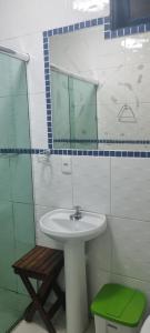 Ένα μπάνιο στο Pousada Panorâmica Tropical- Pé na Areia