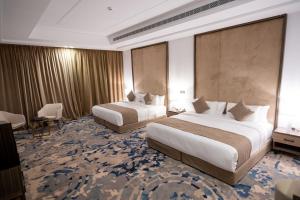 Postel nebo postele na pokoji v ubytování Alammariah Hills Resort- Riyadh + 55 fotografií