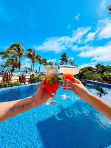 Nápoje v ubytování Curacion Beach Resort + 59 fotografií