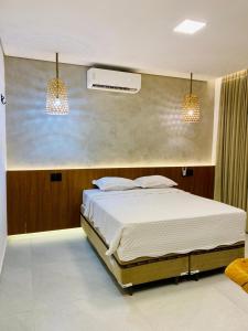 Postel nebo postele na pokoji v ubytování Resort WBF