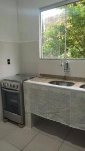 Kuchyň nebo kuchyňský kout v ubytování Casa Branca