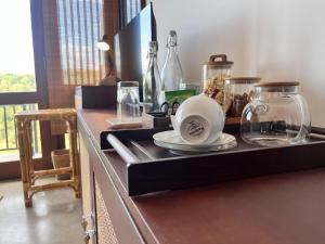 Μια τηλεόραση ή/και κέντρο ψυχαγωγίας στο Kandy Opulent Home Stay