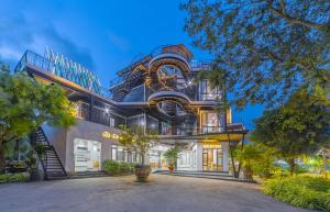 Zahrada ubytování Sunset Eco Resort Ho Coc