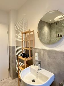 Ένα μπάνιο στο KO 3-Zimmer Apartment 73 qm bis zu 6 Personen