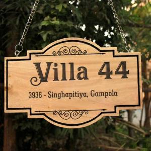 Majutusasutuses Villa 44 olev sertifikaat, autasu, silt või muu dokument +1 foto