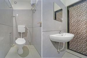 Un baño de Super Hotel O KSRTC Bus Terminal Formerly Budget Stay Eastfort