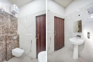 Koupelna v ubytování Super Hotel O Blue World Theme Park Formerly Hotel Mandhana