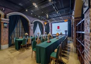 Konferenční prostory v ubytování Echarm Hotel Hefei West Qilitang Metro Station