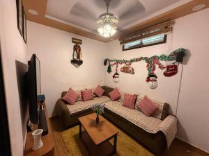 Posezení v ubytování Sunset view homes