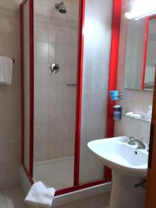 Koupelna v ubytování Hotel Altavilla Dieci + 19 fotografií