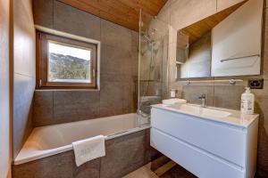 Ένα μπάνιο στο Chalet Panaga