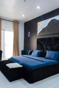 Postel nebo postele na pokoji v ubytování Clem-Van Cozy Escape