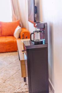 Posezení v ubytování Hankscom apartments