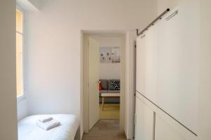 Ένα ή περισσότερα κρεβάτια σε δωμάτιο στο Le Coq Casamare - Air conditioning - WiFi - New - Sea