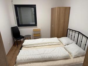 Postel nebo postele na pokoji v ubytování Mountain Chalet