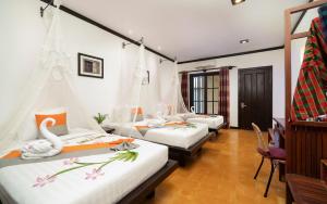 Posezení v ubytování Residence Indochine D'angkor