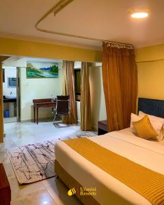 Krevet ili kreveti u jedinici u okviru objekta Ufanisi Resort - Kisii
