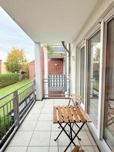 Ban công/sân hiên tại Apartmenthaus Gilden 7