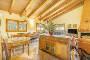 Posezení v ubytování Casa La Granja