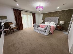 Postel nebo postele na pokoji v ubytování Lucky Home