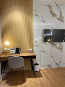 Η κουζίνα ή μικρή κουζίνα στο Innara Premium Guest House - Palangkaraya