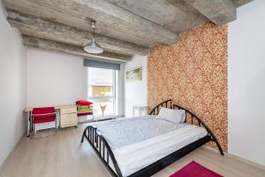 Postel nebo postele na pokoji v ubytování Apartment Accent by Polo Apartments