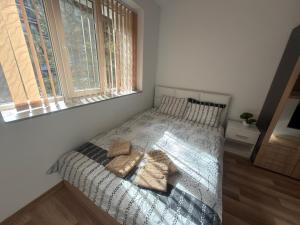 Ένα ή περισσότερα κρεβάτια σε δωμάτιο στο Ruse Charm Studio 2