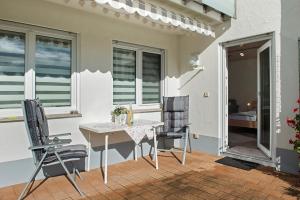 Rõdu või terrass majutusasutuses Ferienwohnung Möhrle