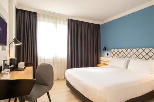 Ένα ή περισσότερα κρεβάτια σε δωμάτιο στο Dorma Sardinero