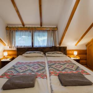 Postel nebo postele na pokoji v ubytování Casa de sub Sipote