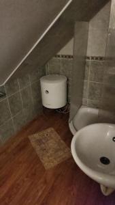 Et badeværelse på Vila Olga