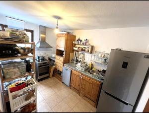 Η κουζίνα ή μικρή κουζίνα στο 2 rooms in Böblingen