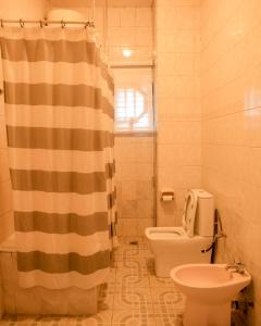 Koupelna v ubytování Nook & Nest