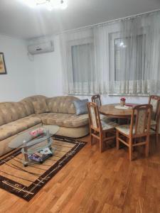 Istumisnurk majutusasutuses Look Apartman