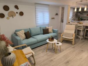 Posezení v ubytování Casa Inés Corcubión