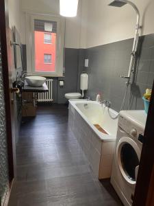 Koupelna v ubytování Oasi di relax a 2 passi dal centro