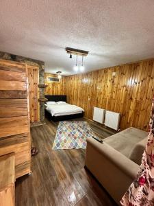 Ένα ή περισσότερα κρεβάτια σε δωμάτιο στο Aytepepark Turistik tesisleri