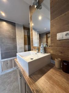 Koupelna v ubytování Apartament Familijny