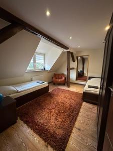 Postel nebo postele na pokoji v ubytování Apartament Familijny