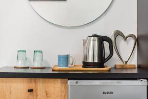 Η κουζίνα ή μικρή κουζίνα στο Hotel Riti