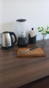 Příslušenství pro přípravu čaje a kávy v ubytování Refúgio dos pássaros + 24 fotografií