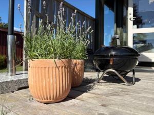 Gril dostupný pro hosty v prázdninového domu