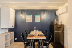 Η κουζίνα ή μικρή κουζίνα στο La loge premium - Bouscat au pied du tram +20 φωτογραφίες