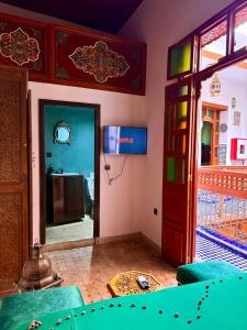 Πισίνα στο ή κοντά στο Riad Hamad Tijani