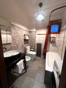 Koupelna v ubytování Casa sole